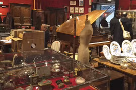 Nhà đấu giá Hotel Drouot ở thủ đô Paris. (Ảnh: AP)