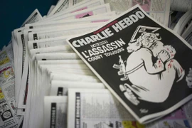 Trang bìa số báo đặc biệt của Charlie Hebdo. (Ảnh: AFP/Getty Images)