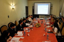 Tổng Viện kiểm sát Cuba và Viện kiểm sát nhân dân tối cao Việt Nam tổ chức Hội thảo Trao đổi kinh nghiệm về một số vấn đề liên quan tới bảo vệ quyền và lợi ích hợp pháp của công dân. (Ảnh: TTXVN) 