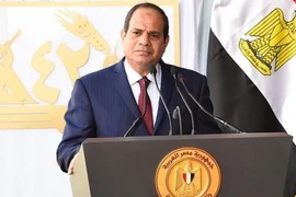 Tổng thống Ai Cập Abdel-Fattah El-Sisi. (Ảnh: AFP)