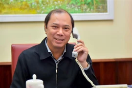 Thứ trưởng Ngoại giao, Chủ tịch Nhóm Quan chức Cao cấp (SOM) ASEAN của Việt Nam Nguyễn Quốc Dũng. (Ảnh: TTXVN phát)