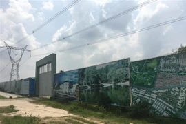 Khu đất 43ha thuộc dự án Khu đô thị-Thương mại-Dịch vụ Tân Phú, phường Hòa Phú, thành phố Thủ Dầu Một, tỉnh Bình Dương. (Ảnh: Nguyễn Văn Việt/TTXVN)