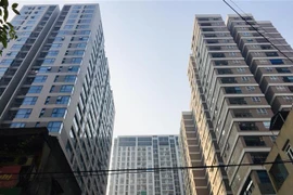 Dự án chung cư cao tầng 62 Nguyễn Huy Tưởng (quận Thanh Xuân, Hà Nội). (Ảnh: Minh Nghĩa/TTXVN)