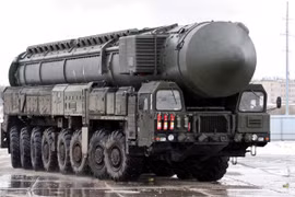 Tên lửa đạn đạo liên lục địa RS-28 Sarmat. (Nguồn: nationalinterest.org)