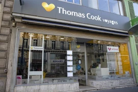 Chi nhánh của tập đoàn lữ hành Thomas Cook tại Paris, Pháp. (Ảnh: AFP/TTXVN)