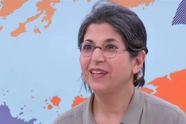 Chân dung bà Fariba Adelkhah. (Ảnh: The Guardian/TTXVN)