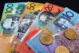 Đồng đôla Australia. (Ảnh: Forecast/TTXVN)