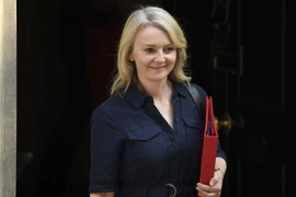 Bộ trưởng Thương mại Anh Liz Truss. (Ảnh: THX/TTXVN)