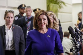Chủ tịch Hạ viện Mỹ Nancy Pelosi. (Ảnh: THX/TTXVN)