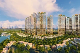 Phối cảnh tổng thể dự án Sunshine City Sài Gòn
