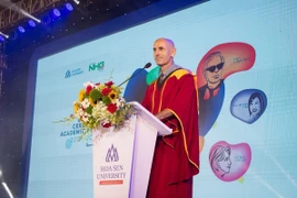 Giáo sư, Tiến sỹ Franco Gandolfi - Tân Trưởng Khoa Khoa Kinh tế và Quản trị Trường Đại học Hoa Sen. 