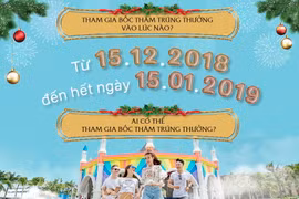 [Infographics] Đến Vinpearl land đón lộc đầu năm mới ngay