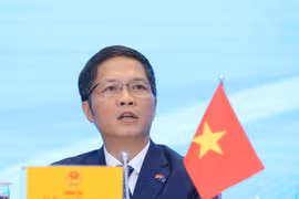 Bộ trưởng Bộ Công thương Trần Tuấn Anh. (Ảnh: Lâm Khánh/TTXVN)
