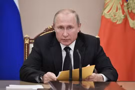 Tổng thống Nga Vladimir Putin. (Ảnh: THX/TTXVN)