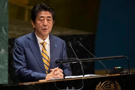 Thủ tướng Nhật Bản Shinzo Abe. (Ảnh: AFP/TTXVN)