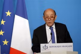 Ngoại trưởng Pháp Jean-Yves Le Drian. (Ảnh: AFP/TTXVN)