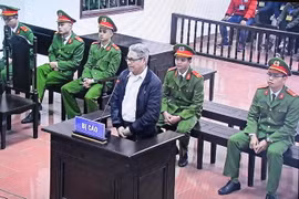 Bị cáo Đào Quang Thực tại phiên tòa. (Ảnh: Vũ Hà/TTXVN)