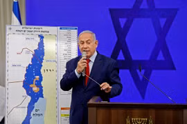 Thủ tướng Israel Benjamin Netanyahu. (Ảnh: AFP/TTXVN)