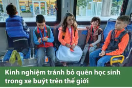 [Infographics] Kinh nghiệm để tránh bỏ quên học sinh trong xe buýt