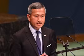 Ngoại trưởng Singapore Vivian Balakrishnan. (Ảnh: AFP/TTXVN)