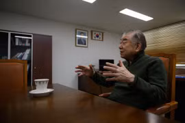 Cố vấn an ninh cấp cao của Tổng thống Hàn Quốc Moon Jae-in, ông Moon Chung-in. (Ảnh: AFP/TTXVN)