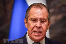 Ngoại trưởng Nga Sergei Lavrov. (Nguồn: AFP/TTXVN)