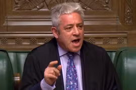 Chủ tịch Hạ viện Anh John Bercow. (Ảnh: AFP/TTXVN)