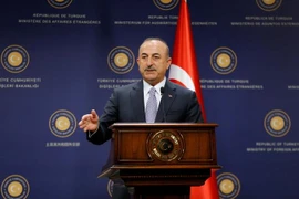 Ngoại trưởng Thổ Nhĩ Kỳ Mevlut Cavusoglu. (Ảnh: THX/TTXVN)