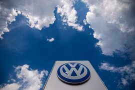 Biểu tượng Volkswagen. (Ảnh: AFP/TTXVN)