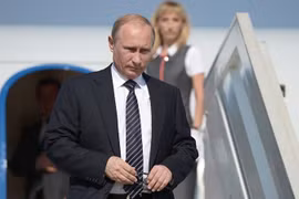 Tổng thống Nga Vladimir Putin đã đến Rome. (Nguồn: sputniknews)