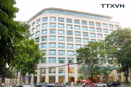 Tòa nhà Trung tâm Thông tấn Quốc gia số 5 Lý Thường Kiệt, Hà Nội. (Nguồn: TTXVN)