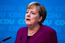 Thủ tướng Đức Angela Merkel. (Ảnh: AFP/TTXVN)