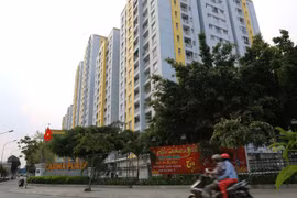 Chung cư Carina Plaza. (Ảnh: Thanh Vũ/TTXVN)