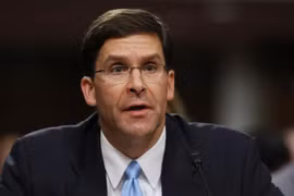 Bộ trưởng Quốc phòng Mỹ Mark Esper. (Ảnh: AFP/TTXVN)