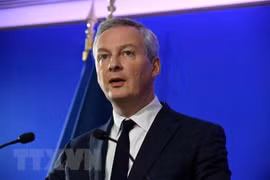 Bộ trưởng Tài chính Pháp Bruno Le Maire. (Ảnh: AFP/TTXVN)