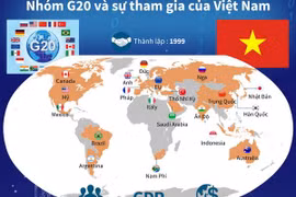 [Infographics] Nhóm G20 và sự tham gia của Việt Nam