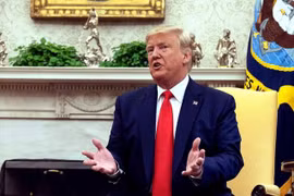 Tổng thống Mỹ Donald Trump. (Ảnh: AFP/TTXVN)