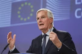 Trưởng đoàn đàm phán Brexit của EU Michel Barnier. (Ảnh: THX/TTXVN)