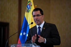 Ngoại trưởng Venezuela Jorge Arreaza. (Ảnh: AFP/TTXVN)