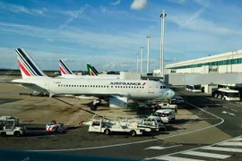Máy bay của AirFrance đậu tại Sân bay quốc tế Leonardo da Vinci. (Nguồn: Stock Photo)