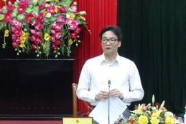 Phó Thủ tướng Vũ Đức Đam. (Ảnh: Đức Thọ/TTXVN)