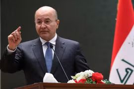 Tổng thống Iraq Barham Salih. (Nguồn: tehrantimes)