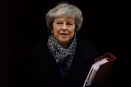 Thủ tướng Anh Theresa May. (Ảnh: THX/TTXVN)