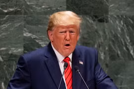 Tổng thống Donald Trump. (Ảnh: AFP/TTXVN)