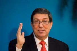 Bộ trưởng Ngoại giao Cuba Bruno Rodriguez. (Nguồn: AP)