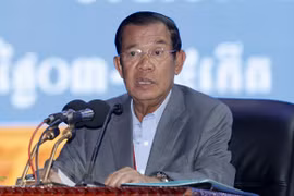 Thủ tướng Campuchia Samdech Hun Sen. (Nguồn: THX/TTXVN)