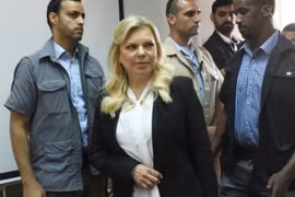 Phu nhân của đương kim Thủ tướng Israel Benjamin Netanyahu, bà Sara Netanyahu. (Nguồn: AFP)