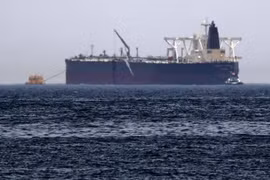 Tàu chở dầu thô Amjad của Saudi Arabia. (Ảnh: AFP/TTXVN)