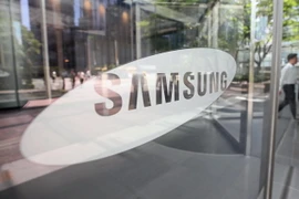 Biểu tượng Samsung. (Ảnh: Yonhap/TTXVN)