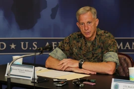 Tướng Thomas Waldhauser, Tư lệnh Bộ Chỉ huy châu Phi của quân đội Mỹ. (Nguồn: militarytimes)